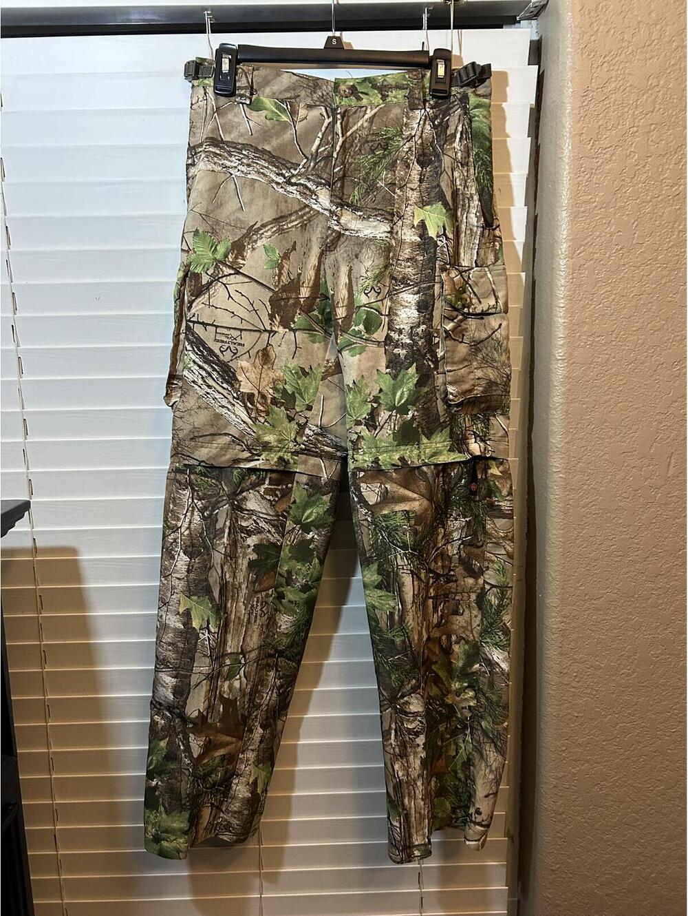 Game Winner Men's Mossy Oak Camouflage Hunting Cargo Pants Size M